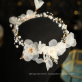 Elegant Bridal Hair Accessories White Flower Headband